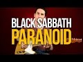 Как играть на гитаре Black Sabbath Paranoid - Уроки игры на гитаре Первый Лад