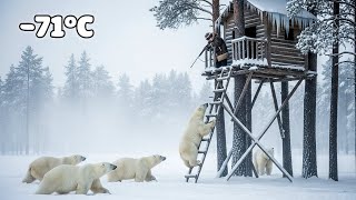 80-Year-Old Widow Battles A Brutal Polar Bear Attack In A Deadly 71C Snowstorm Yakutia Survival
