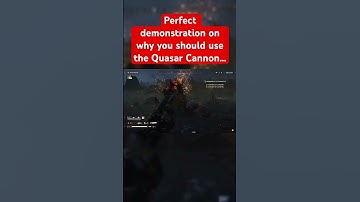 Perfect demonstration on why you should use the Quasar Cannon in Helldivers 2… #shorts #helldivers2