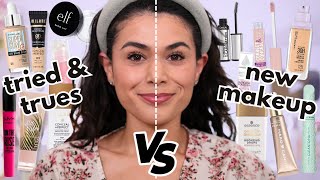 Can this NEW Makeup REPLACE My Favorites? Testing New Makeup vs. Tried &amp; True Products
