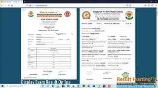 Online Result Software - Display Exam Results Online & Print Offline screenshot 3