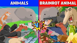 Animals Vs Brainrot Animals S1 Brainrot Animals Animation