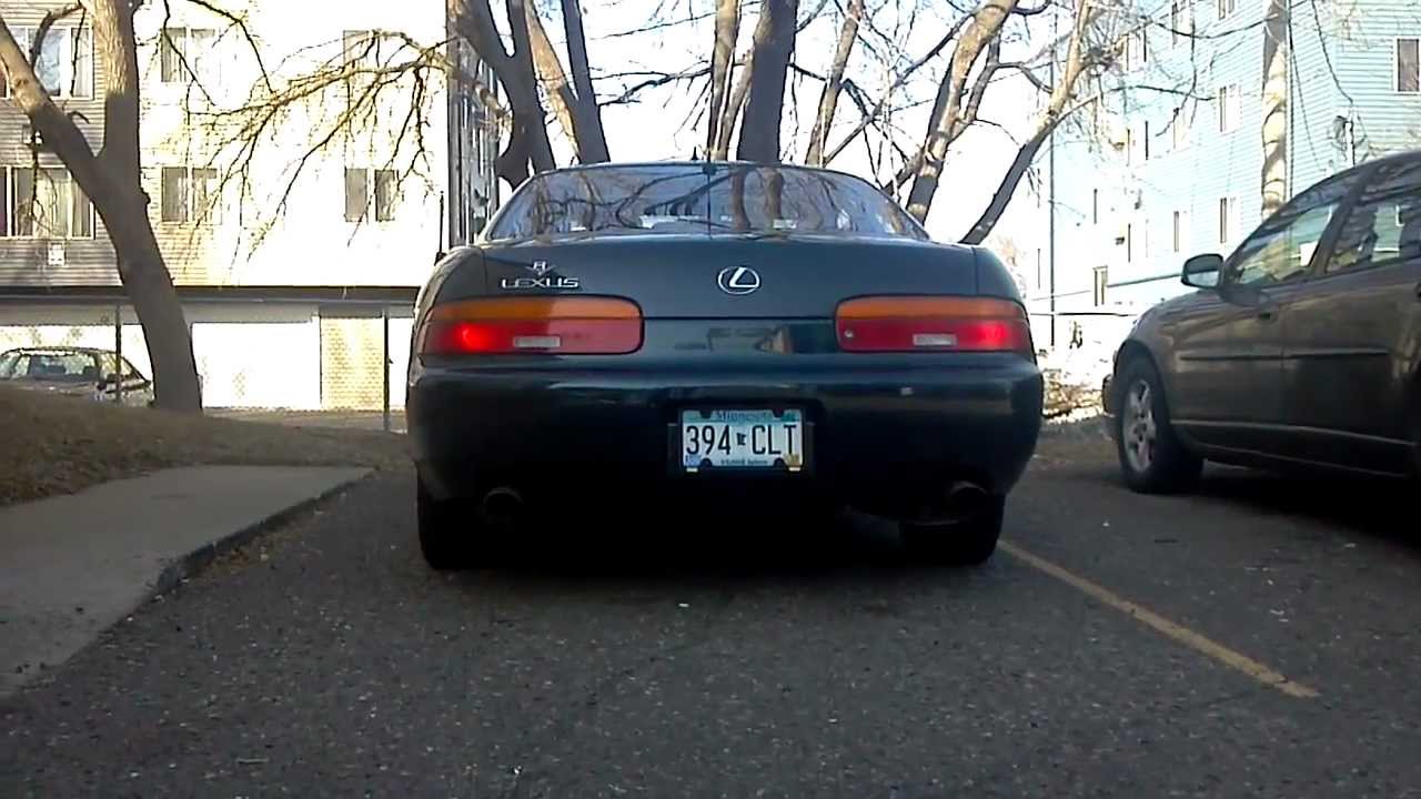 SC400 CUSTOM EXHAUST - YouTube