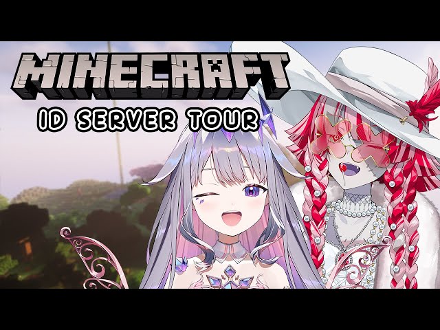 【MINECRAFT COLLAB】with Tour Guide @KureijiOllie ! Exploring the ID Server!!のサムネイル