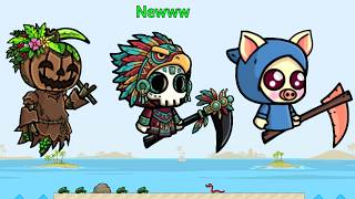 New Aztec And Pig Reaper Jungle Pumpkin And All Animals Evolution (EvoWorld.io) screenshot 1
