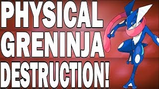 Pokemon X and Y - Physical Greninja Moveset Is Beastly!