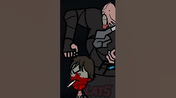 When a Zombie BLOCKS Nemesis in Dead by Daylight 💀#gaming #animation #meme #deadbydaylight #nemesis