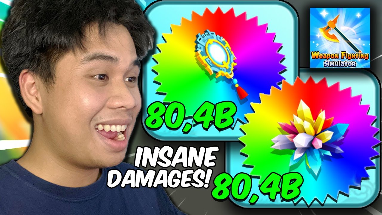 80 BILLION DAMAGE! New Eternal are Insane! "Weapon Fighting Simulator"
