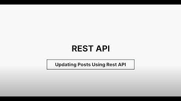 Authentication- Updating Posts Using REST API