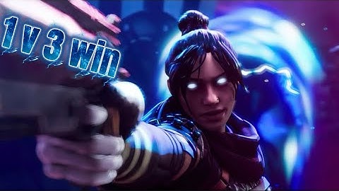 My first 1v3 win in apex