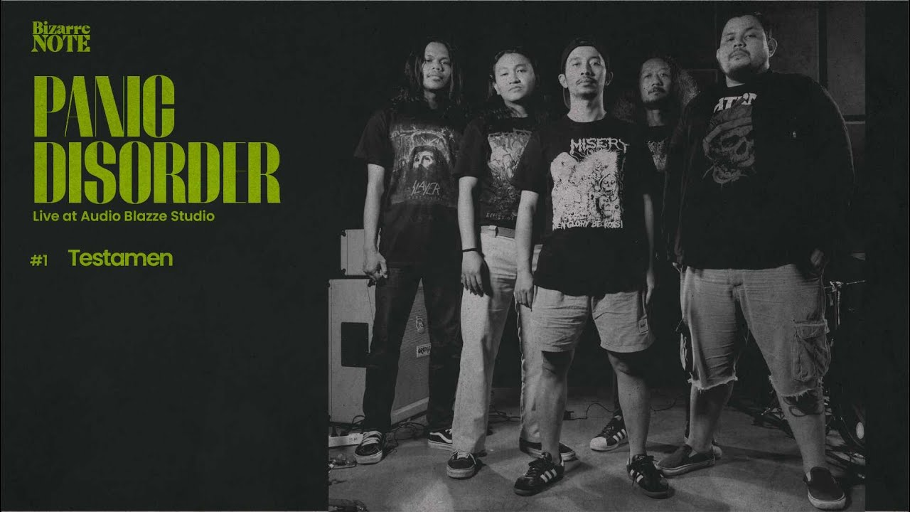 PANIC DISORDER - BIZARRE NOTE (Live At Audio Blazze Studio)
