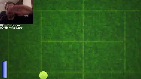 Gesture controlled Pong game