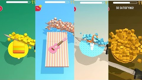 Soap cutting. ASMR. relax. All levels. Android iOS gameplay.