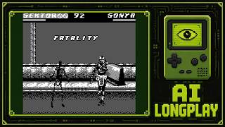 Mortal Kombat 3 (Game Boy) Played by an AI — Sektor, MASTER Tower, 18-0, 15 Flawless | Longplay screenshot 4