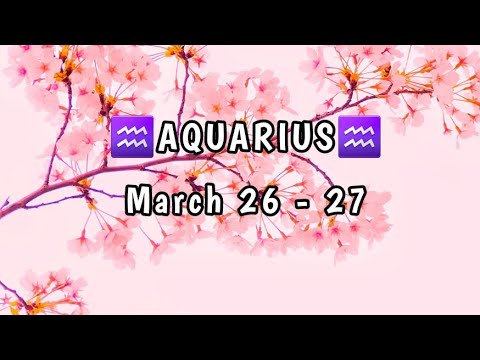 Aquarius ♒️ intense connection ✨️ trust & be confident ❤? twinflame March 26 27 2022 tarot reading