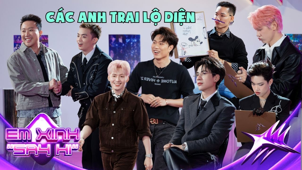 Các Anh Trai xuất hiện tại Em Xinh "Say Hi", chỉ có 7 người nhưng vẫn RẤT ỒN như 30 người