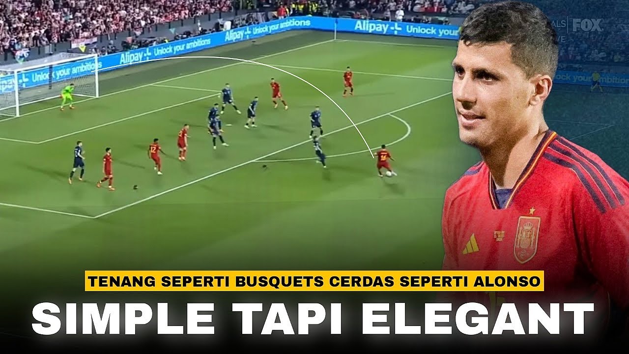 Gabungan Busquets Dan Xabi Alonso..!! Memahami Peran Penting Rodri