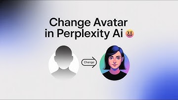 How to Change Your Avatar in Perplexity AI 👤 | Step-by-Step Tutorial