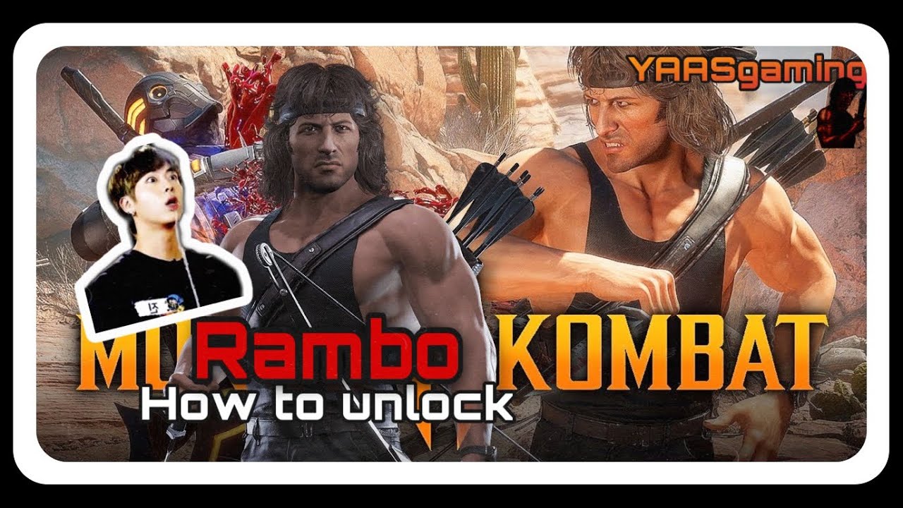Mortal Kombat 11 how to unlock RAMBO YouTube