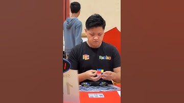 This Solve Is Faster Than World Record 💀 #rubikscube #bome #reelschallenge #crazilyfunny