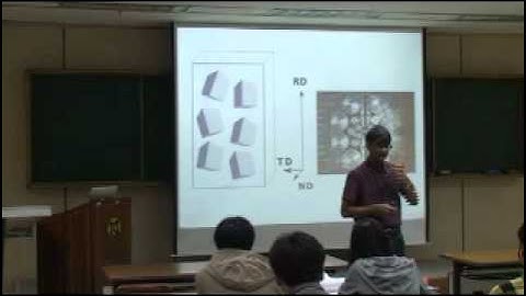 Deformation Texture: Cyrstallography