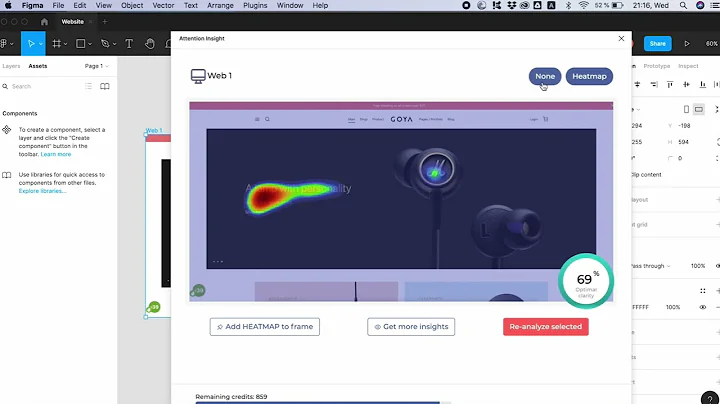 Attention Insight Figma Plugin: Test Designs With AI