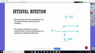 Interval Notation Part One