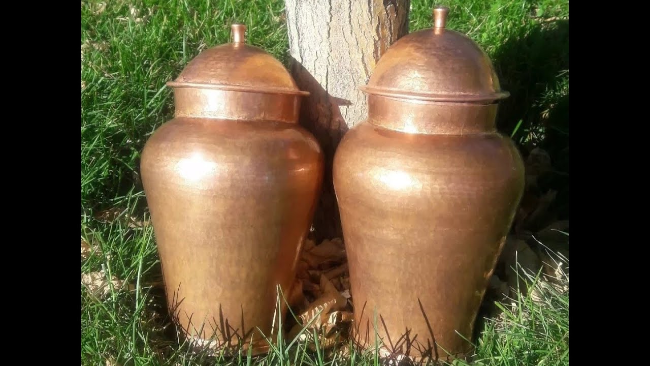 Handcrafted Copper Vessel Traditional Metalworking Techniques 