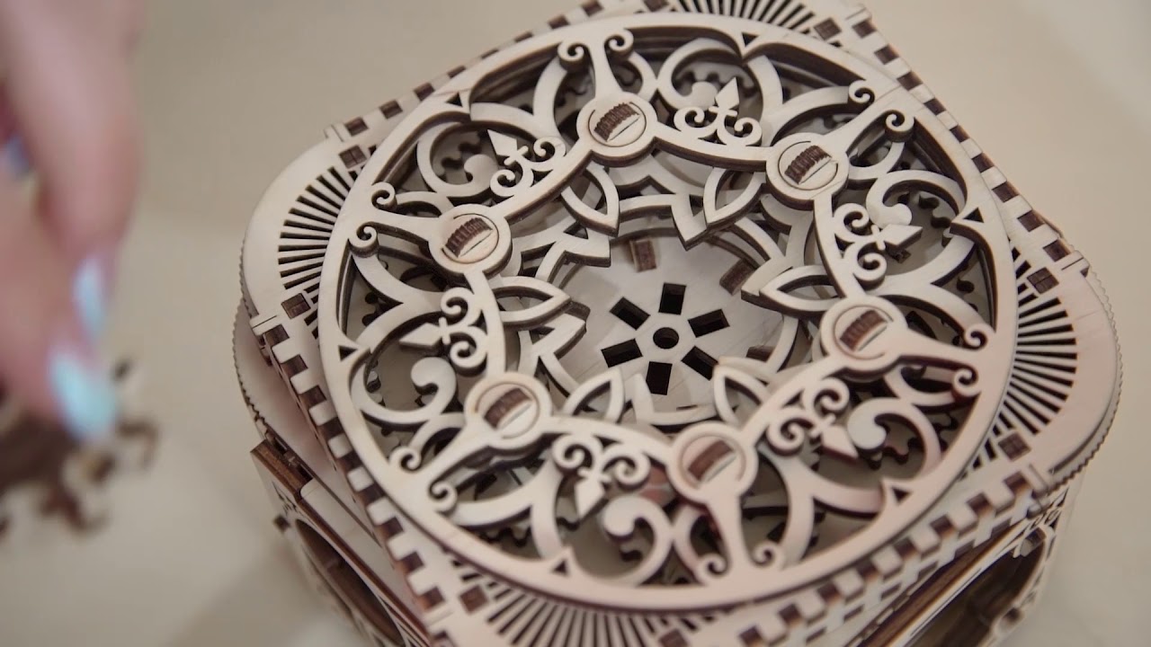 3D Treasure Box Model Kit for Sale | UGears US – UGears US | Ukidz LLC