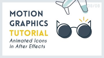 Intro to Motion Graphic Icons: Sunglasses [8/8] | After Effects Tutorial