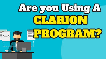 CLARION Program - Are you Using A Clarion Database?