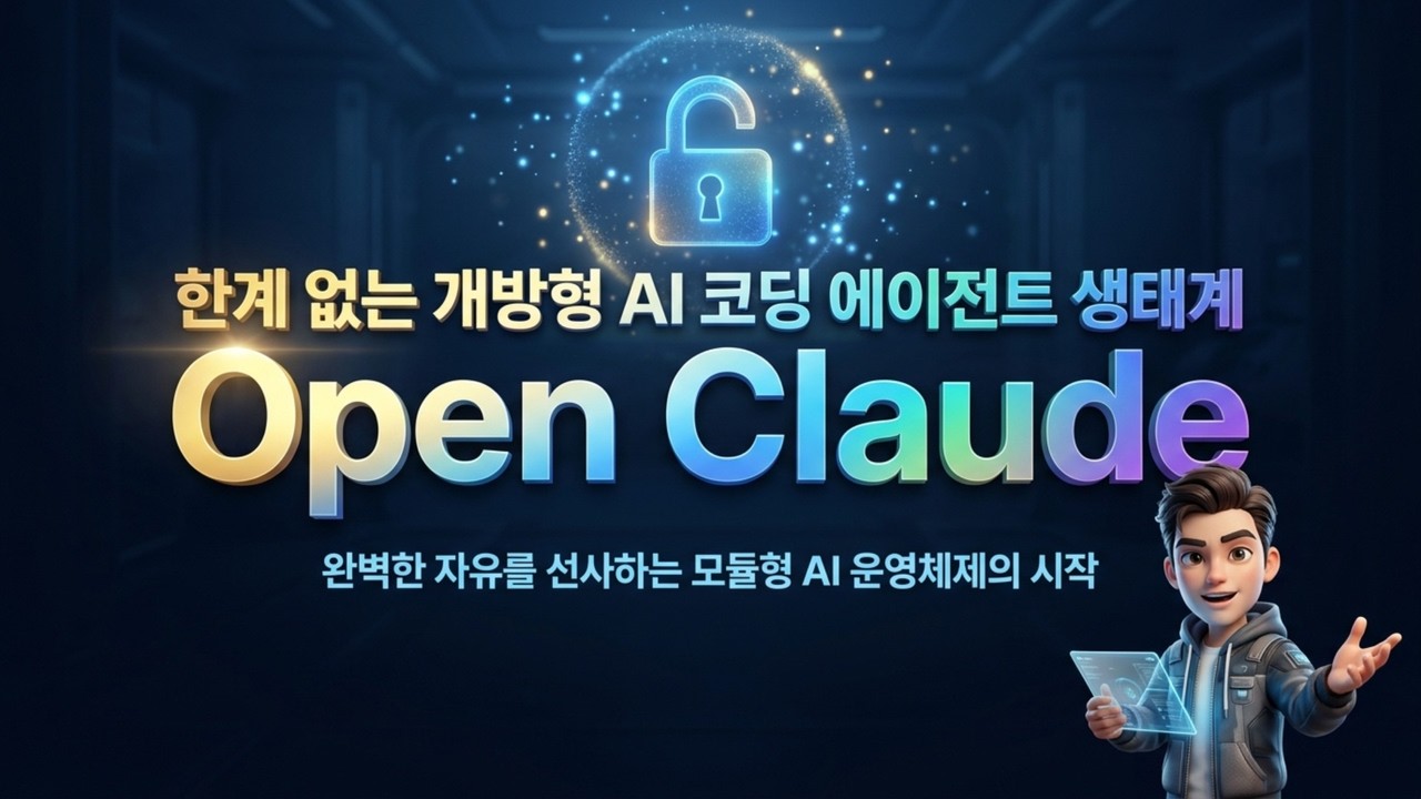 [Open Claude] 클로드 독점을 끝낼 '오픈 클로드'의 등장 나만의 완벽한 AI OS 구축법 | 내 노트북에서 24시간 일하는 
