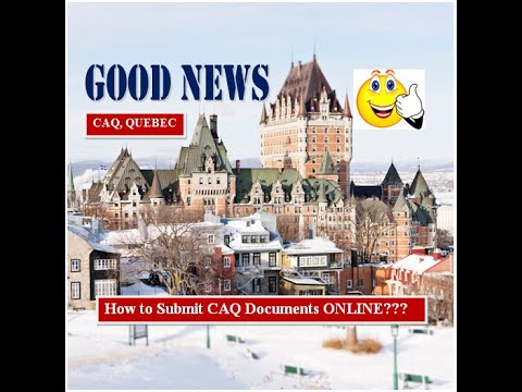 How to Submit CAQ Documents ONLINE?? - NO COURIER REQUIRED!!
