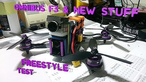 Mini Quad 220mm new setup test (OMNIBUS F3)