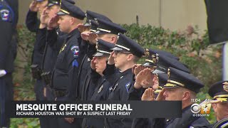 Funeral Services Today For Fallen Mesquite Police Officer Richard Houston