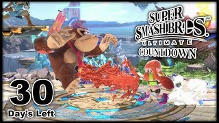 Super Smash Bros Ultimate Countdown | 30 Days Left! ( LIVE🔴 )