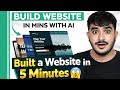 This AI Built a Website for Me in 5 Minutes 😱