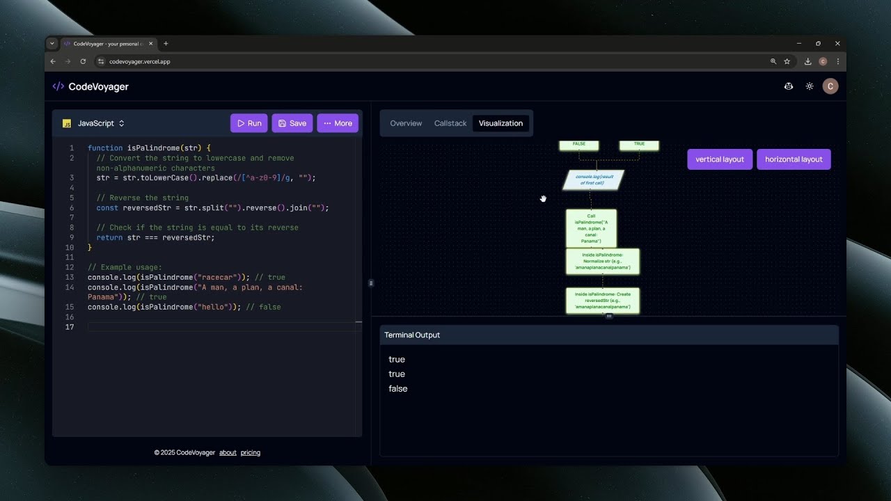 CodeVoyager - Visualize code flow - YouTube