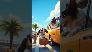 Travel Buddies Ready for Vacation!  #animallovers
