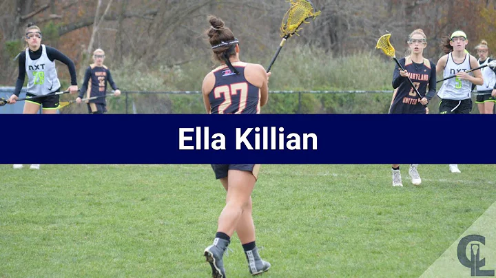 Ella Killian Lacrosse Highlights - MD 2022 - Mid. ...