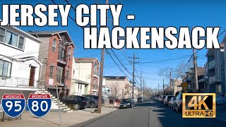 4K drive Jersey City Heights to Hackensack via I-95 & I-80