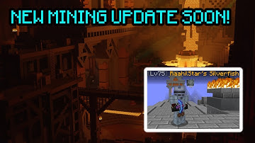 *NEW* Hypixel Skyblock Mining Update SOON (Dwarven Mines)