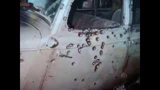 Bonnie and Clyde fake death car and the real one!