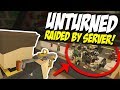 RAIDED BY THE ENTIRE SERVER - Unturned Base Defense!