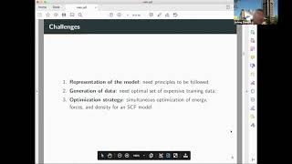 Machine Learning for Quantum Simulation - Linfeng Zhang on behalf of Weinan E. (June 22, 2020)
