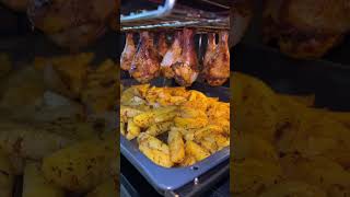 Ну очень вкусно получается.👍🏻 В картошке нет масла, а только сок от курицы👍🏻#курица#cooking#food