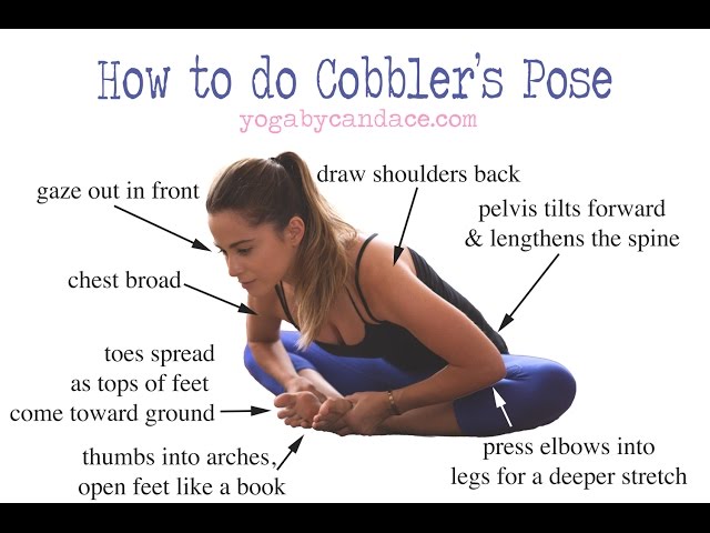 Cobbler's Pose (#Baddha Konasana) - Yoga for Inner Thigh Stretching