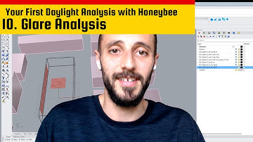 10- Conducting Glare Analysis in Daylight Studies with Honeybee #glare  #DaylightAnalysis #honeybee