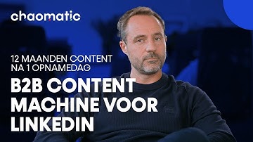 B2B content machine voor LinkedIn
