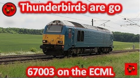 Class 67 on the ECML